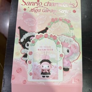 Sanrio My Melody Angel Garden Pink and Black Figure